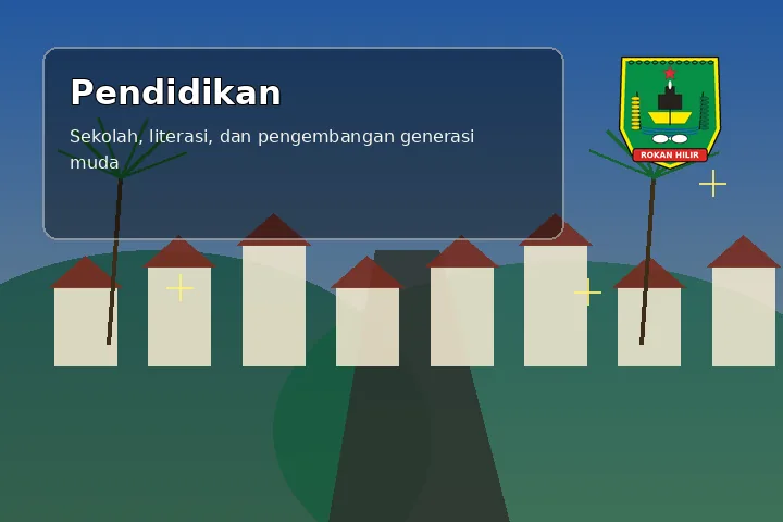 Ilustrasi Pertanian & peternakan Kepenghuluan Bagan Batu